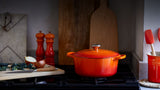 Le Creuset Signature Cast Iron 20cm Round Casserole Volcanic
