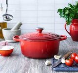 Le Creuset Signature Cast Iron 20cm Round Casserole Cerise