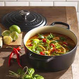 Le Creuset Signature Cast Iron 28cm Round Casserole Matte Black