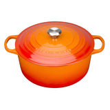 Le Creuset Signature Cast Iron 20cm Round Casserole Volcanic