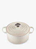 Le Creuset Signature Cast Iron 20cm Round Casserole Meringue
