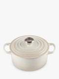 Le Creuset Signature Cast Iron 26cm Round Casserole Meringue