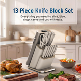 Ninja StaySharp 13-Piece Knife Block Set with Removable Knife Sharpener [PREORDER]