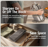 Ninja StaySharp 13-Piece Knife Block Set with Removable Knife Sharpener [PREORDER]