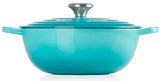 Le Creuset Signature Cast Iron 24cm Marmite in Teal