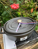 Staub Cocotte Oval 31cm Black - A