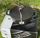 Staub Marmite Cast Iron 18cm Black