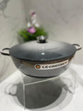 LE CREUSET CAST IRON 26CM MARMITE FLINT