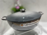 LE CREUSET CAST IRON 26CM MARMITE FLINT