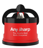 AnySharp World's Best Knife Sharpener with PowerGrip