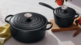 Le Creuset Signature Cast Iron 18cm Round Casserole Matte Black