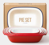 Falcon Enamel Pie 5 pieces Set