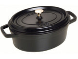 Staub Cocotte Oval 31cm Black - A
