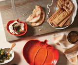 Le Creuset Pumpkin Medium Dish Plate 23cm
