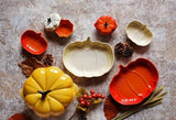 Le Creuset Pumpkin Medium Dish Plate 23cm