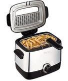 Tefal FF220040 Mini Deep Fryer, 0.6 Kg Capacity, 1000 W, Stainless Steel