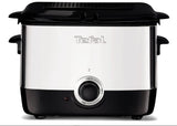 Tefal FF220040 Mini Deep Fryer, 0.6 Kg Capacity, 1000 W, Stainless Steel