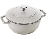 Staub 16cm marmite white truffle